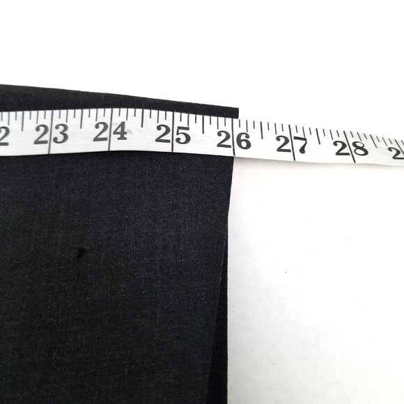 GS Mens Suit Jacket 54PRG Charcoal Black Wool Blend Professional Business Portly - Picture 10 of 11